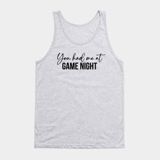 Game Night Tank Top